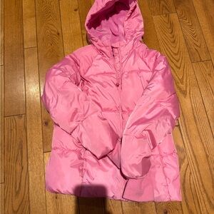 Swiss Tech Bubblegum Pink Kids Puffer Coat